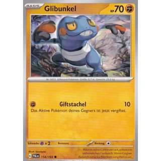 Tradingcard - pokemon 2023 german Glibunkel 114/193 