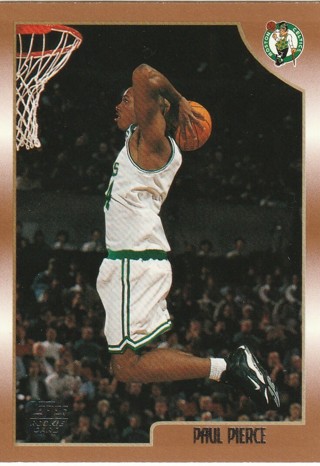 PAUL PIERCE 1999 Topps ROOKIE CARD #135 Boston Celtics NBA Champion HOF 