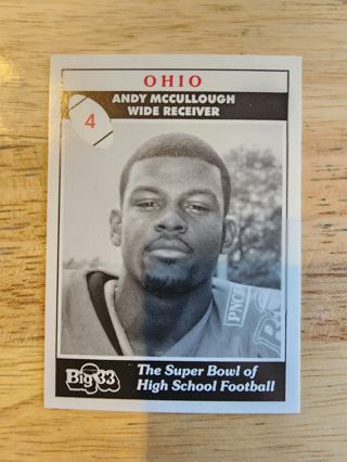 Ohio Football Andy McCullough