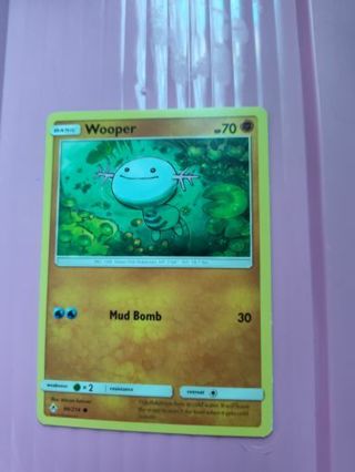 Wooper Pokemon Card