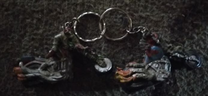 Motorcycle Keychains - 2pcs
