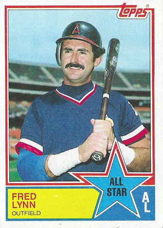 1983 Topps Fred Lynn (All-Star) #392