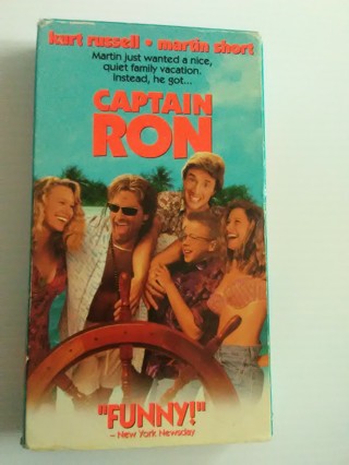 Captain Ron - Kurt Russell and Martin Short VHS