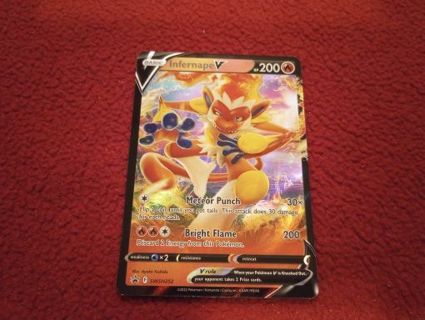 POKEMON PROMO INFERNAPE V CARD #425