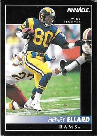 Tradingcard - NFL - 1992 Pinnacle #41 - Henry Ellard - Los Angeles Rams