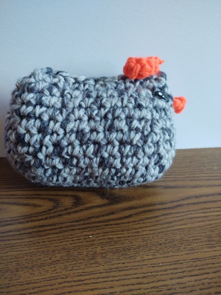 Hand Crocheted Amigurumi Chicken 