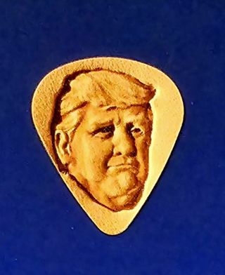 One Trump Bust Guitar Pick