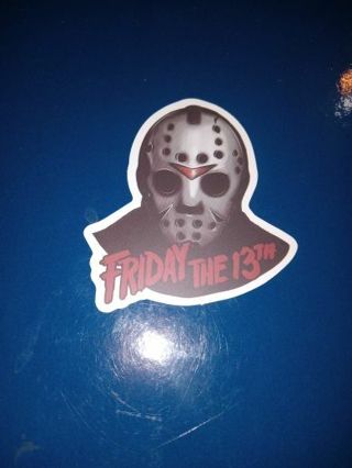 Jason Friday The 13th Horror Movie Reusable Waterproof Fade proof Sticker Decal