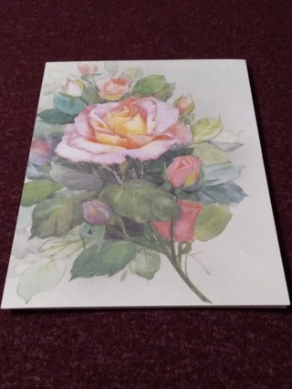 Happy Anniversary Card - Roses