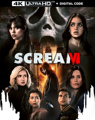 Scream 6 (Digital HD Download Code Only) *Horror* *Jenna Ortega* *Courteney Cox*