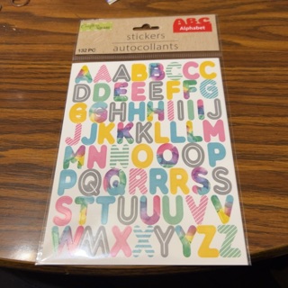 ABC stickers