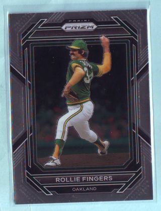 2023 Panini Prizm Rollie Fingers Baseball Card # 272 A's