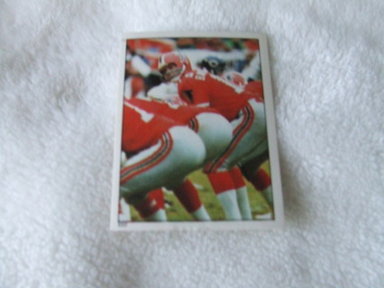 1981 Steve Bartkowski Atlanta Falcons Topps Sticker #233