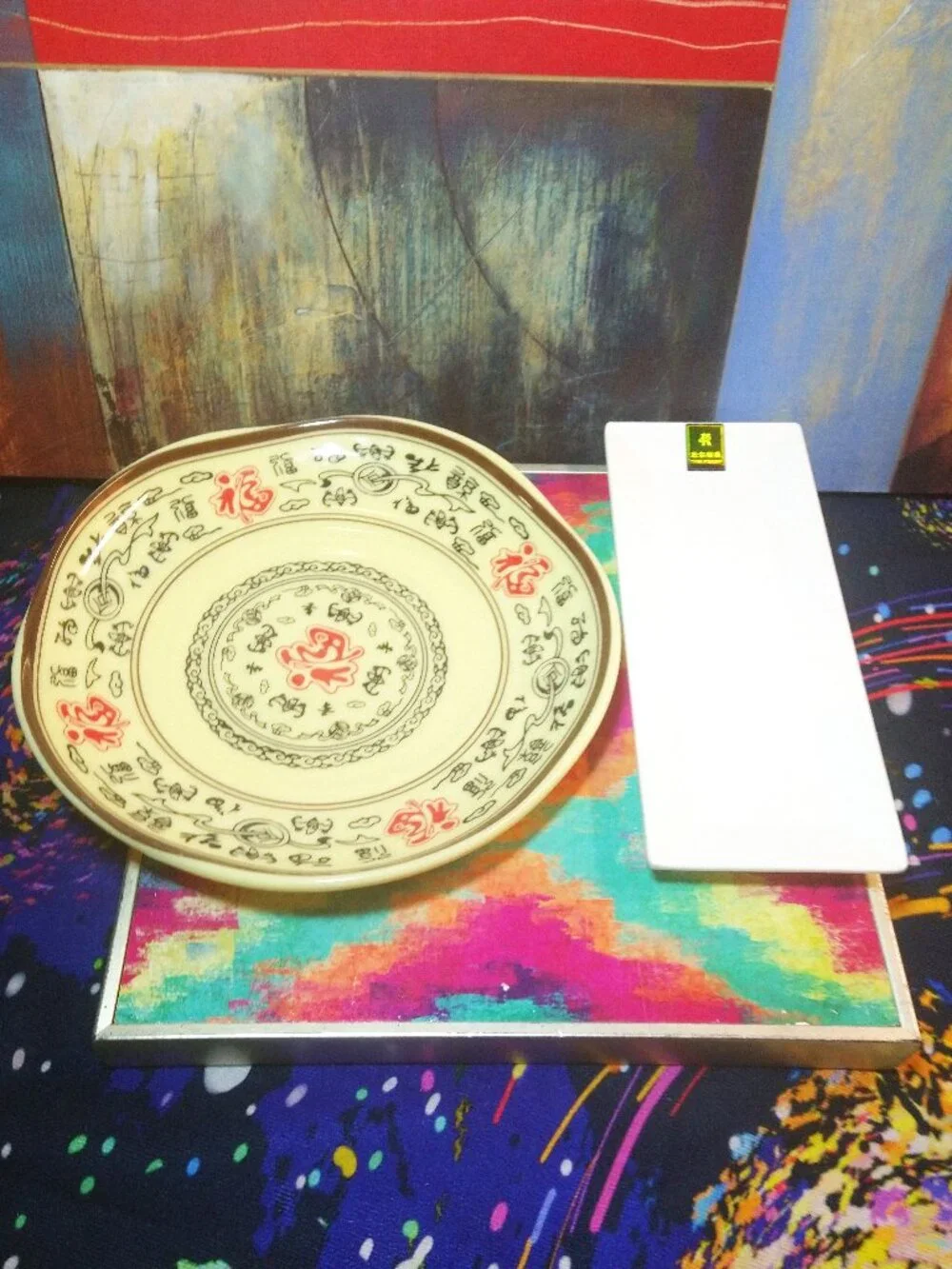 HARD PLASTIC PLATES TRAYS PLATTERS APPETIZERS SUSHI LUNCH DINNER