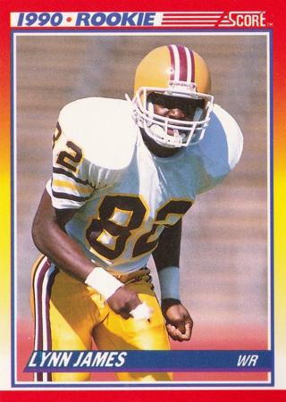 Tradingcard - NFL - 1990 Score #291 - Lynn James ROO, RC - Arizona State Sun Devils