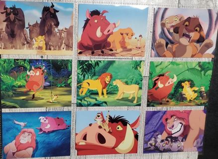 9 Lion King Cards