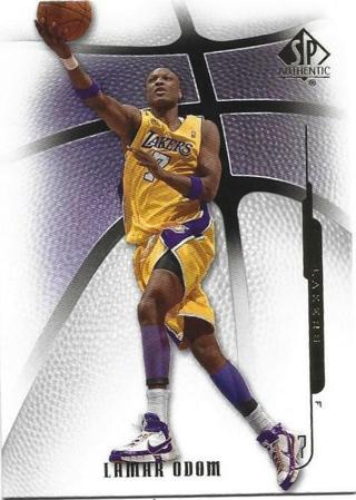 2008-09 UPPER DECK SP LAMAR ODOM CARD