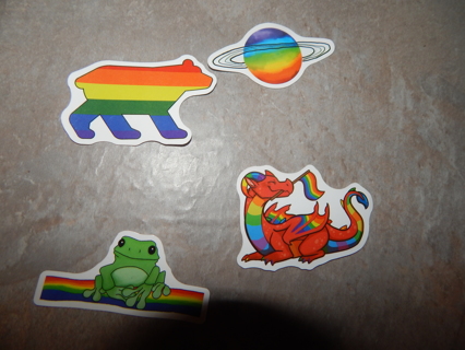 Great Stickers!!!   LBGTQ friendly!  (new!)