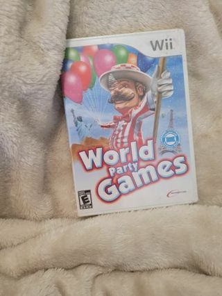 WII WORLD PARTY GAMES LIKE NEW