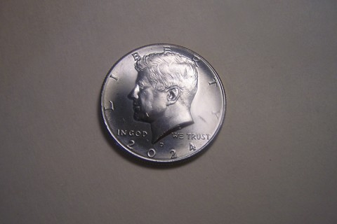 Blazing BU 2024-P Kennedy Half Dollar JFK