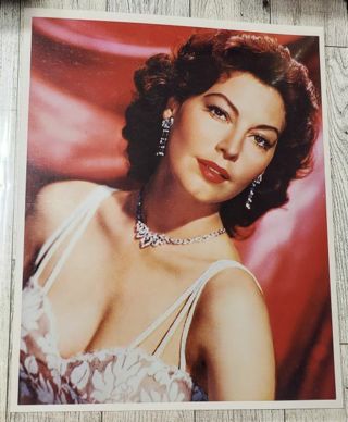 8 x 10" Glossy Photo of Ava Gardner