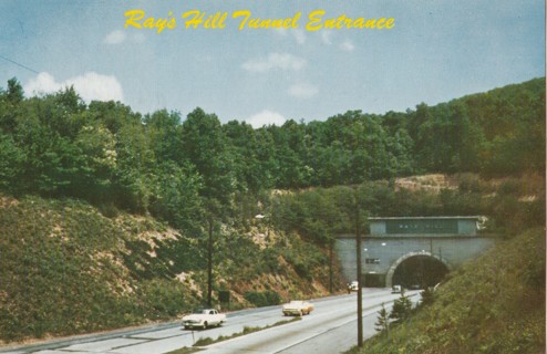 Vintage Unused Postcard: k: Ray's Hill, PA Turnpike