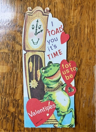 Vintage Valentines Day Card