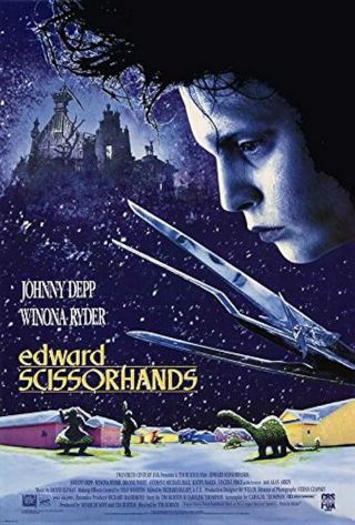 "Edward Scissorhands" HD "Vudu or Movies Anywhere" Digital Code