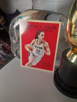 Caitlin Clark RC 2024 Cracker Jack Indiana Fever 2- 1/4" X 3"