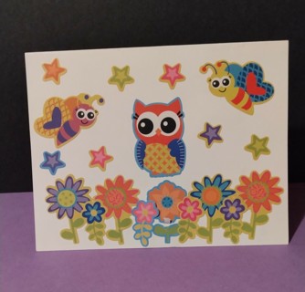 WHO likes Owls? Cute Greeting Card!