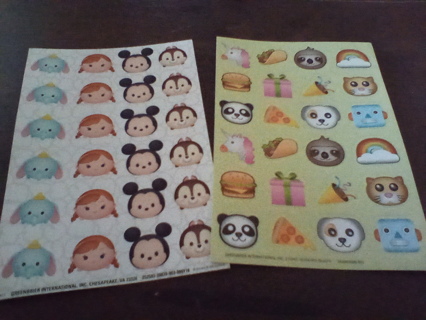 2 Sticker Sheets: New