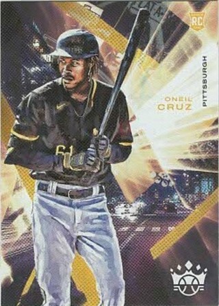 2022 Diamond Kings Oneil Cruz Pittsburgh Pirates RC #90!