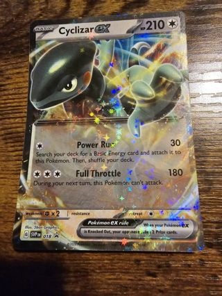 Pokemon Cyclizar EX promo 018