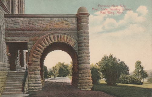 Vintage Used Postcard: 1909 Minnesota State Training School, Red Wing, MN