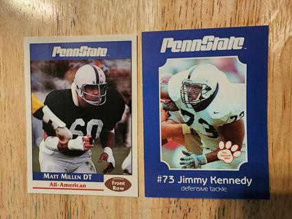 2 Penn State cards