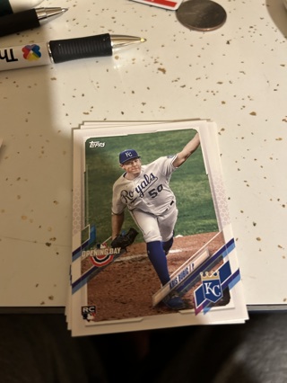 2021 topps opening day rc kris bubic