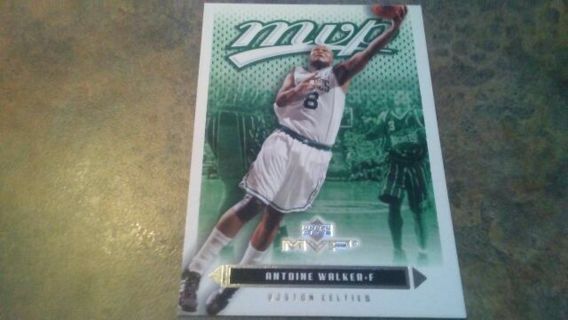 2003 UPPER DECK MVP ANTOINE WALKER BOSTON CELTICS BASKETBALL CARD# 9