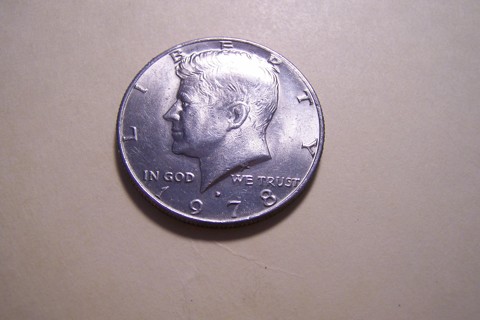 AU-BU 1978-D Kennedy Half Dollar JFK