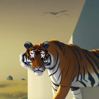 Listia Digital Collectible: Unhappy tiger