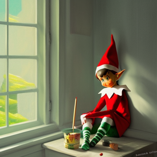 Listia Digital Collectible: Mischievous Elf On The Shelf