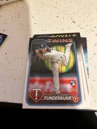 2024 topps rc kody funderburk