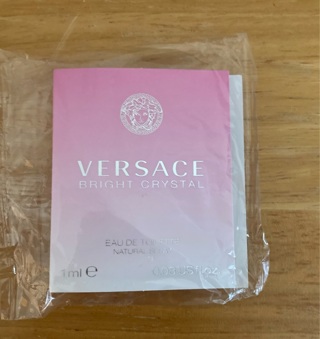 Sample vial Versace Bright Crystal  Eau de toilette