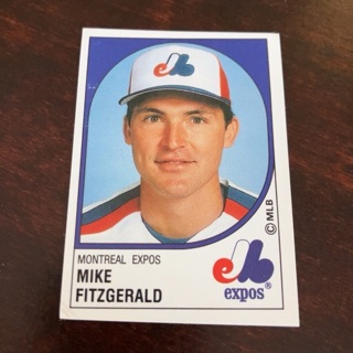 1988 Panini Album Stickers - [Base] #322 Mike Fitzgerald