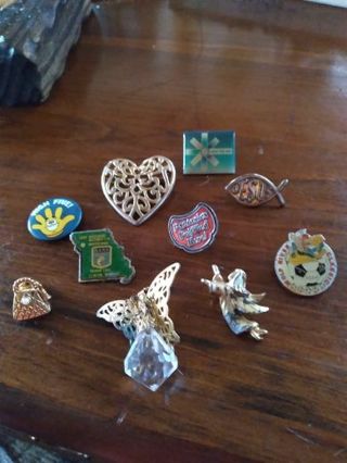 Lapel pin lot