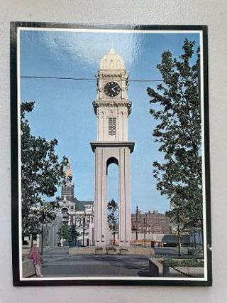 Dubuque Town Clock Postcard