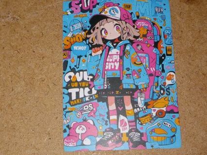 Anime New Cute one vinyl sticker no refunds regular mail only Very nice quality!