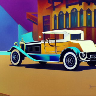 Listia Digital Collectible: 1920's Cartoon Car