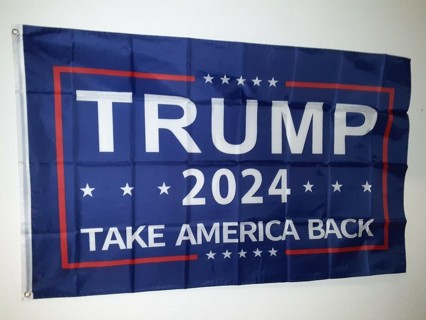 Trump 2024 TAKE AMERICA BACK 3x5 Ft Polyester Flag 