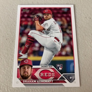 2023 Topps Series 1 - [Base] #214 Graham Ashcraft