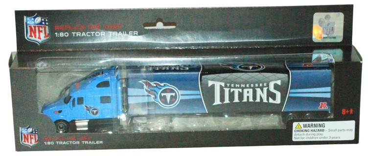 Vintage Tennessee Titans NFL Football - 1:80 Diecast Truck Toy Vehicle 2012